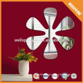 New product graceful self adhesive wall mirror decoration stickers